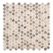 Andova Tiles SAMPLE Dexo 1 x 1 Glass Penny Round Mosaic Wall  Floor Tile SAM-ANDDEX333 - alternate 1